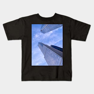 Skyscrapers Manhattan Skyline New York City Kids T-Shirt